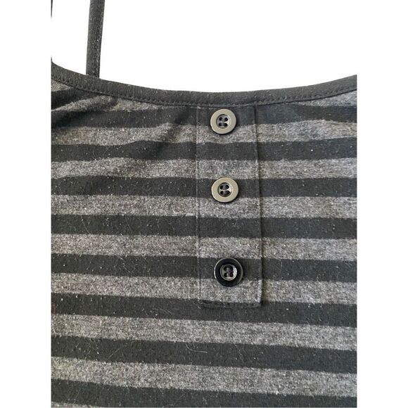 Romwe Striped Cropped Tank Top Coastal Beach Sexy Summer Lounge - Picture 5 of 8